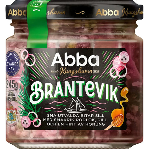 Abba Brantevikssill - Brantevik herring - 245 g-Swedishness