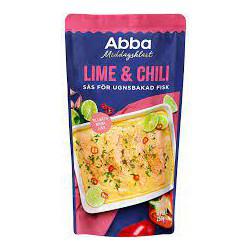 Abba Middagsklart Lime & Chili Sauce - Ready for dinner Lime & Chili 250 g-Swedishness