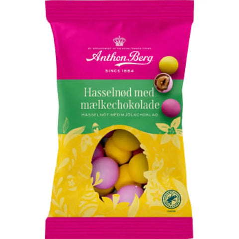 Anthon Berg Hasselnöt Chokladägg - Chocolate Eggs Hazelnut 80g-Swedishness
