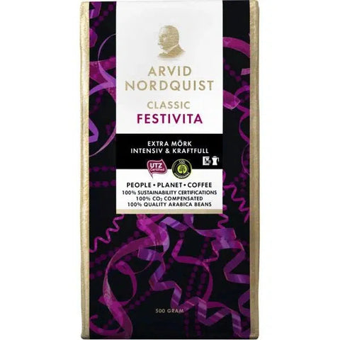 Arvid Nordquist Kaffe Festivita Classic- Coffee Festivita Classic - 500g-Swedishness