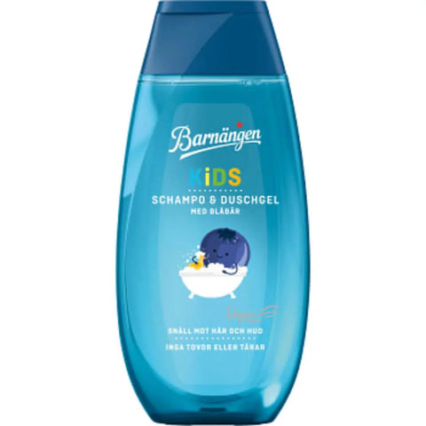 Barnängen Schampo & Duschgel Blåbär - Shampoo & Shower Gel Blueberry - 250ml-Swedishness