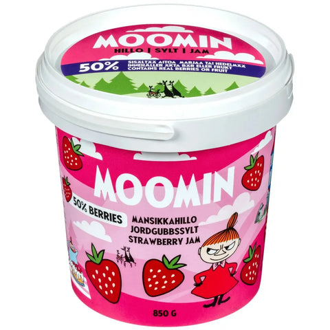 Björnekulla Jordgubbssylt Moomin - Strawberry Jam 850 g-Swedishness
