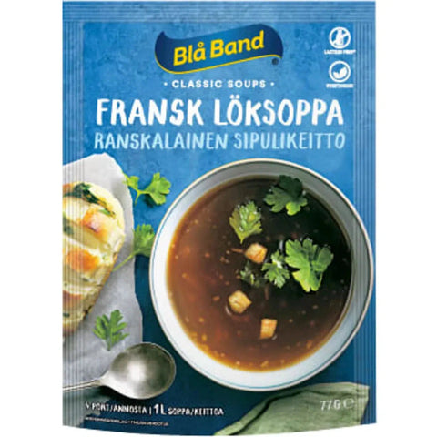 Blå Band Fransk Löksoppa - 10 dl - French onion soup , 4 portions - 1 l-Swedishness