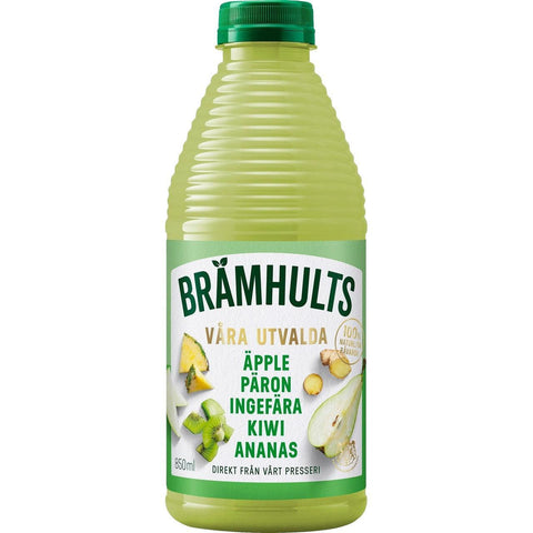 Brämhults Äpple Päron Kiwi Ingefära - Apple Pear Kiwi Ginger Juice - 850ml-Swedishness