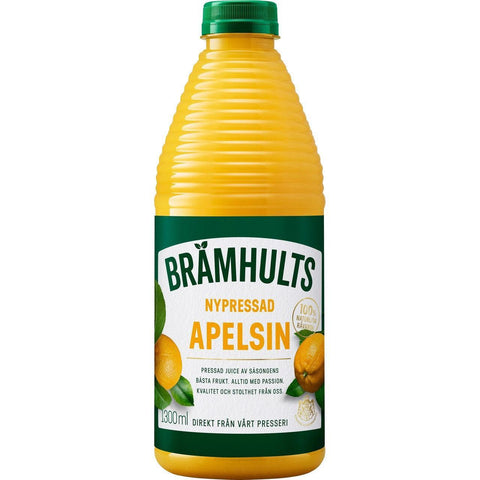 Brämhults Nypressad Apelsin - Freshly Squeezed Orange Juice - 1.3L-Swedishness