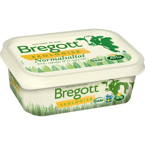 Bregott Normalsaltat Ekologisk 70%- Butter Normal Salted Organic - 250g-Swedishness