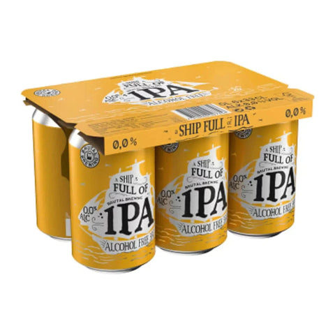 Brutal Brewing Öl Ship Full of IPA alkoholfri - Alcohol - free beer 6x33cl-Swedishness