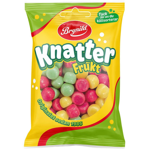 Brynild Knatter Frukt - Knatter Fruit - 80g-Swedishness