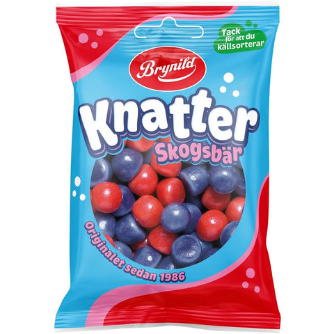 Brynild Knatter Skogsbär - Knatter Forest berries - 80g-Swedishness
