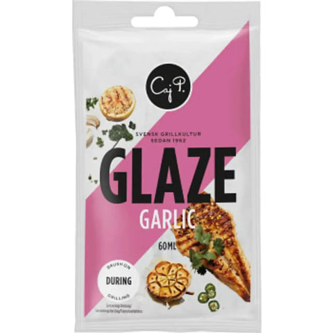 Caj P. Glaze Garlic - Marinade BBQ Oil - 60ml-Swedishness