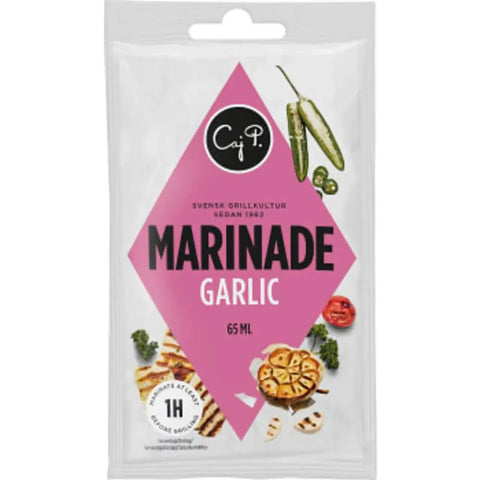 Caj P. Marinad Vitlök - Marinade BBQ Oil - 65ml-Swedishness