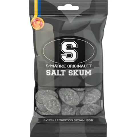 Candypeople S-märken Salt - Salt Skum candy 70 g-Swedishness