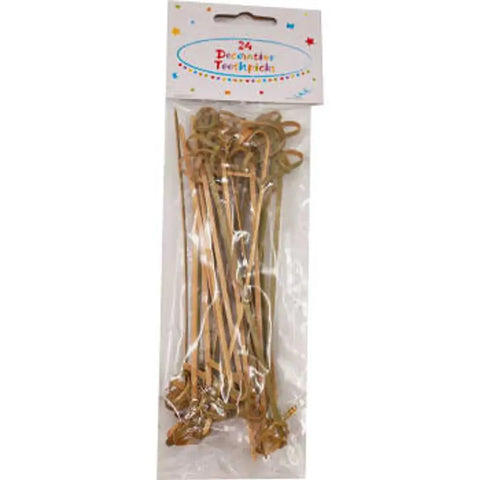 Cocktailpinne knut 15cm 24-p- Cocktail stick knot 15cm 24-p-Swedishness