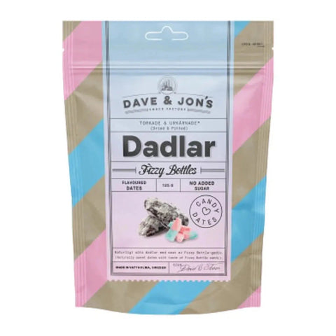 DAVE & JON'S Dadlar Fizzy Bottle - Dates Fizzy Bottle - 125 g-Swedishness