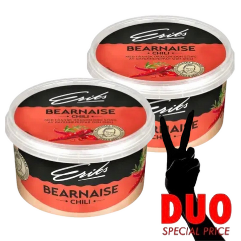DUO Eriks Chilibearnaise - Bearnaise Sauce with Chili 230 ml X 2-Swedishness