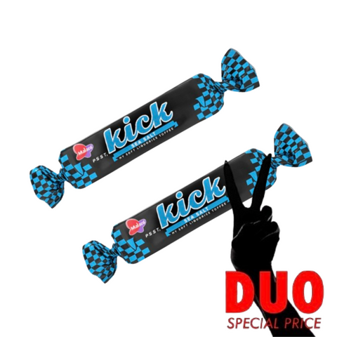 DUO Malaco Kick sea salt - Liquorice Bar 19 g X 2-Swedishness