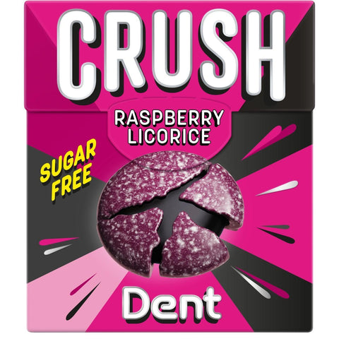 Dent Crush Raspberry Licorice - Crush Raspberry Licorice - 25g-Swedishness
