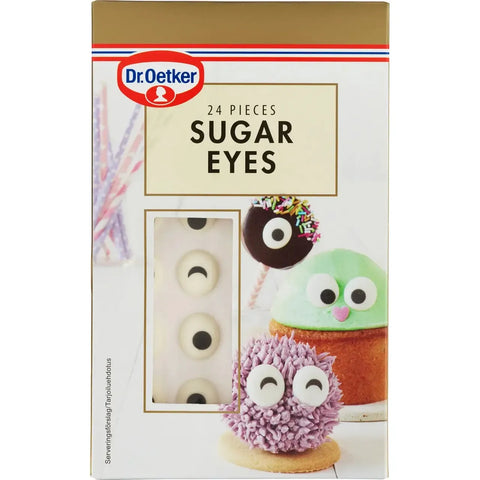 Dr Oetker Bakdekoration - Baking decoration Sugar Eyes - 10g-Swedishness