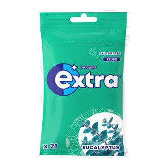 Extra Tuggummi Eucalyptus - Chewing gum 21 pieces, 29 g-Swedishness