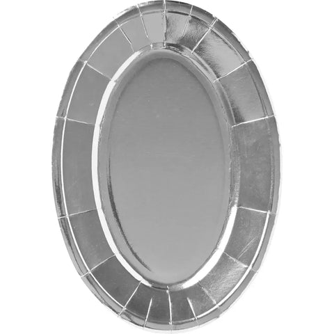 Fat silver ovalt 3-p - Dish silver oval 3-piece-Swedishness