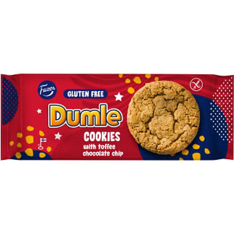 Fazer Dumle Cookies glutenfria - Dumle Cookies Gluten-free - 140g-Swedishness