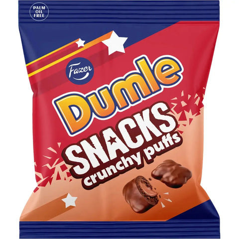 Fazer Dumle Snacks Crunchy Puffs - Snacks Crunchy Puffs - 140g-Swedishness