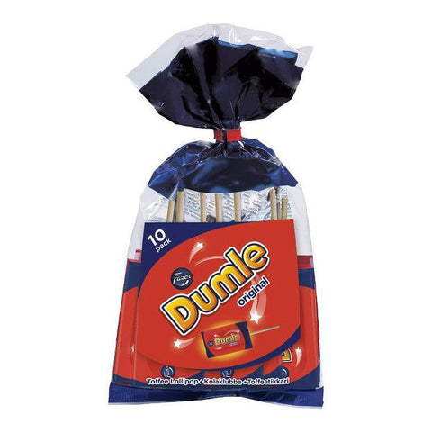 Fazer Dumleklubbor - Dumle lollipops 10 p-Swedishness