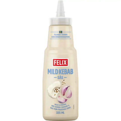 Felix Mild Kebabsås - Mild Kebab Sauce 335ml-Swedishness