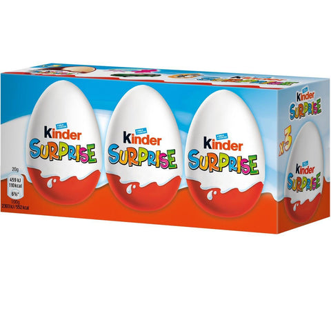 Ferrero Kinder Surpriseägg - Kinder Surprise eggs - 3-p 60g-Swedishness
