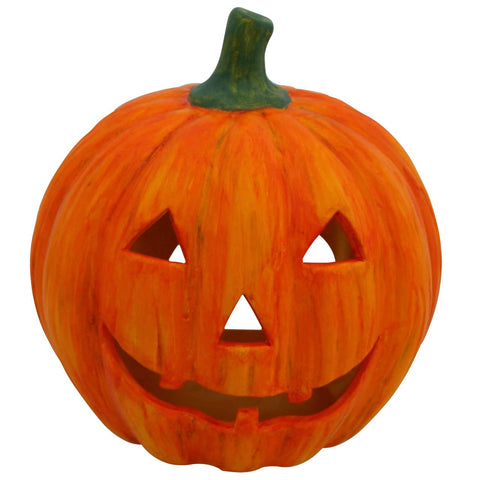 Festive Ljuslykta Pumpa – Pumpkin Candle Lantern - 19cm (listed)-Swedishness