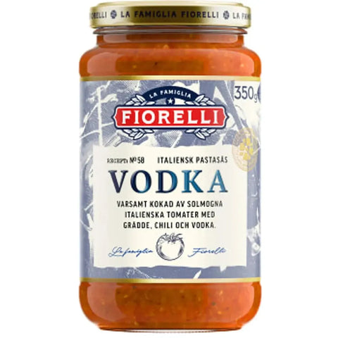 Fiorelli Pastasås med Vodka - Pasta sauce with Vodka - 350g-Swedishness