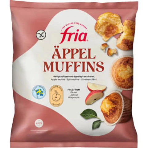 Fria Äpplemuffins Glutenfri Fryst - Apple Muffins Gluten Free Frozen - 200 g-Swedishness