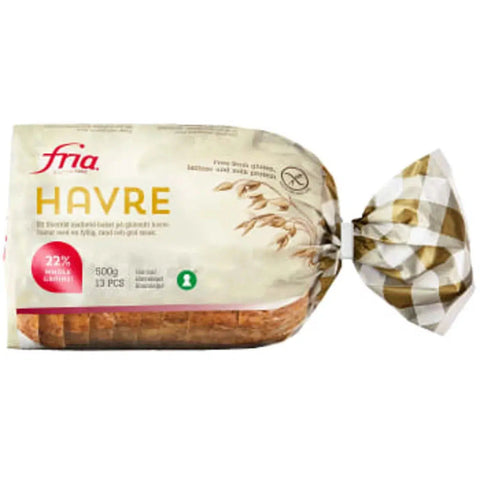 Fria Glutenfritt Havre formbröd - Gluten-free Oat bread - 500 g-Swedishness