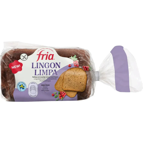 Fria Lingonlimpa Glutenfri - Lingonberry Loaf Gluten Free 500g-Swedishness