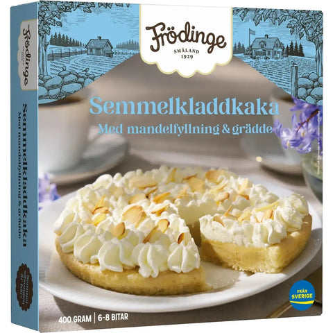 Frödinge Semmelkladdkaka Fryst - Semelcake Frozen - 400g-Swedishness