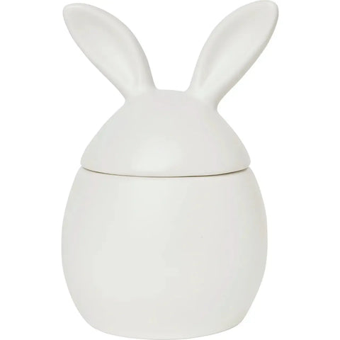 Godisskål hare vit - Candy bowl hare white 18 cm-Swedishness
