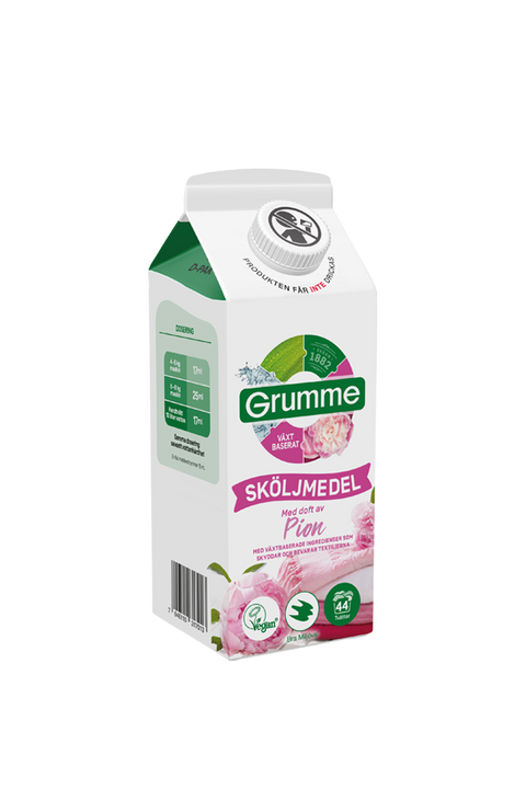 Grumme Sköljmedel Pion- Fabric softener Peony- 750 ml-Swedishness