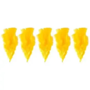 Gula Påskfjädrar - Yellow Easter Feathers 5 p-Swedishness