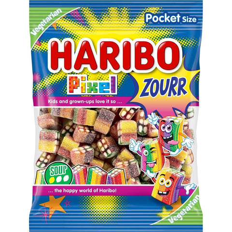 Haribo Godispåse Pixel Zourr - Candy bag Pixel Zourr - 80g-Swedishness