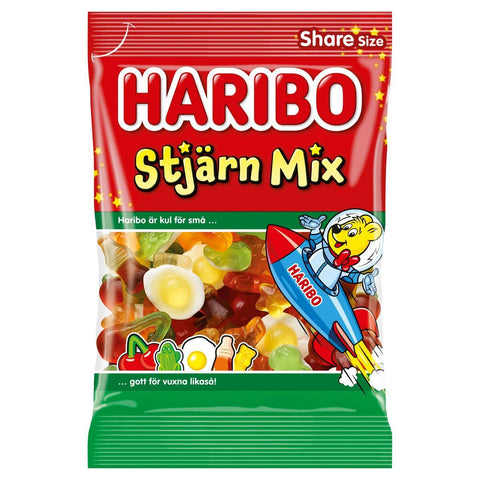 Haribo Godispåse StjärnMix - Candy bag StjärnMix - 375g-Swedishness