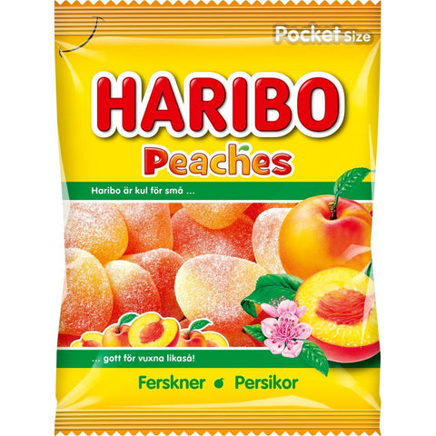 Haribo Persikor - Peaches - 80g-Swedishness