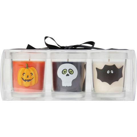 ICA Fylld Ljuslykta Halloween – Filled Halloween Candle Lanterns - H7cm, 3-p-Swedishness