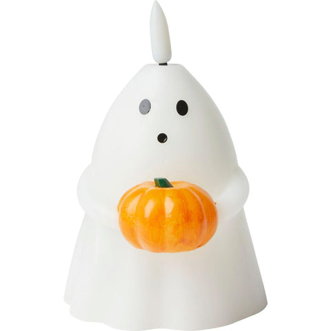 ICA LED Spöke med pumpa – LED Ghost with Pumpkin - 1 pc, H10cm-Swedishness