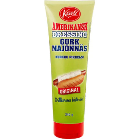 Kavli Gurkmajonnäs - American cucumber mayonnaise - 240g-Swedishness