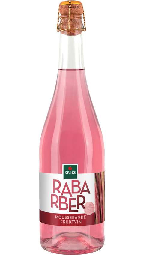 Kiviks Musteri Mousserande Rabarbervin Sparkling Rhubarb Wine 0.5% vol. – 75 cl-Swedishness