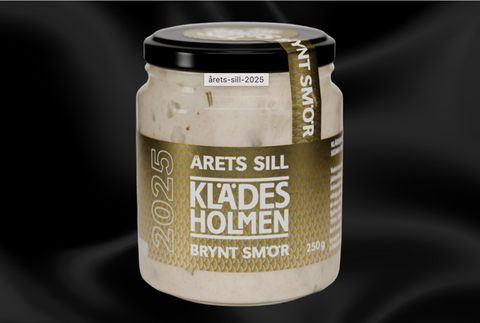 Klädesholmens Årets Sill 2025 Brynt smör - Browned butter Herring 250g-Swedishness