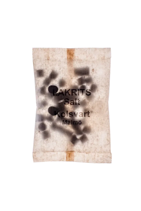 Kolsvart LAKRITS Saltlakrits - Licorice Salt 120g-Swedishness