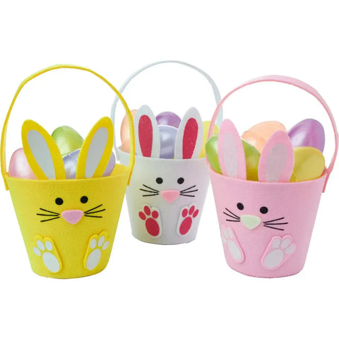 Korg kanin - Basket rabbit Felt 1 p 26cm-Swedishness