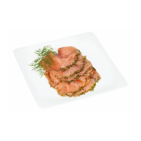 Kungälv Rökeri Gravad Lax Skivad - Cold Cured Salmon 200 g-Swedishness
