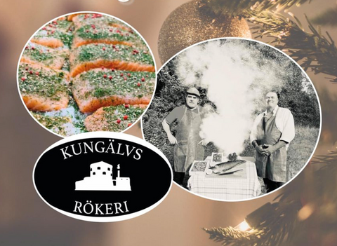 Kungälv Rökeri Gravad Lax Skivad - Cold Cured Salmon 200 g-Swedishness